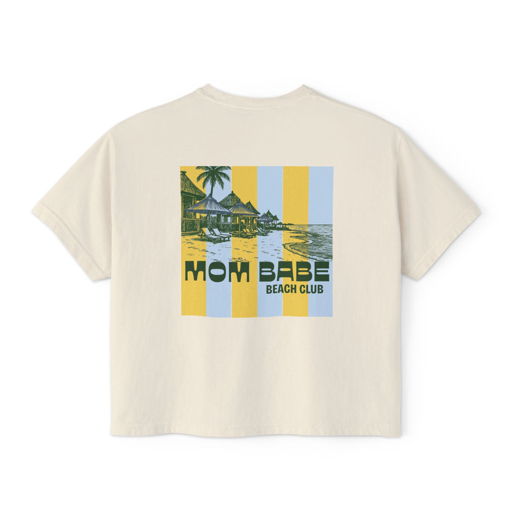 Mom Babe Beach Club - Graphic Tee