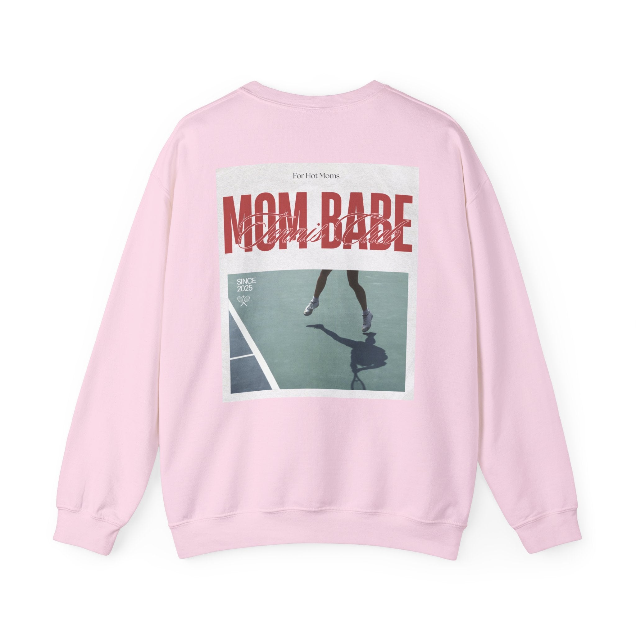 Mom Babe Tennis Club - Graphic Sweatshirt
