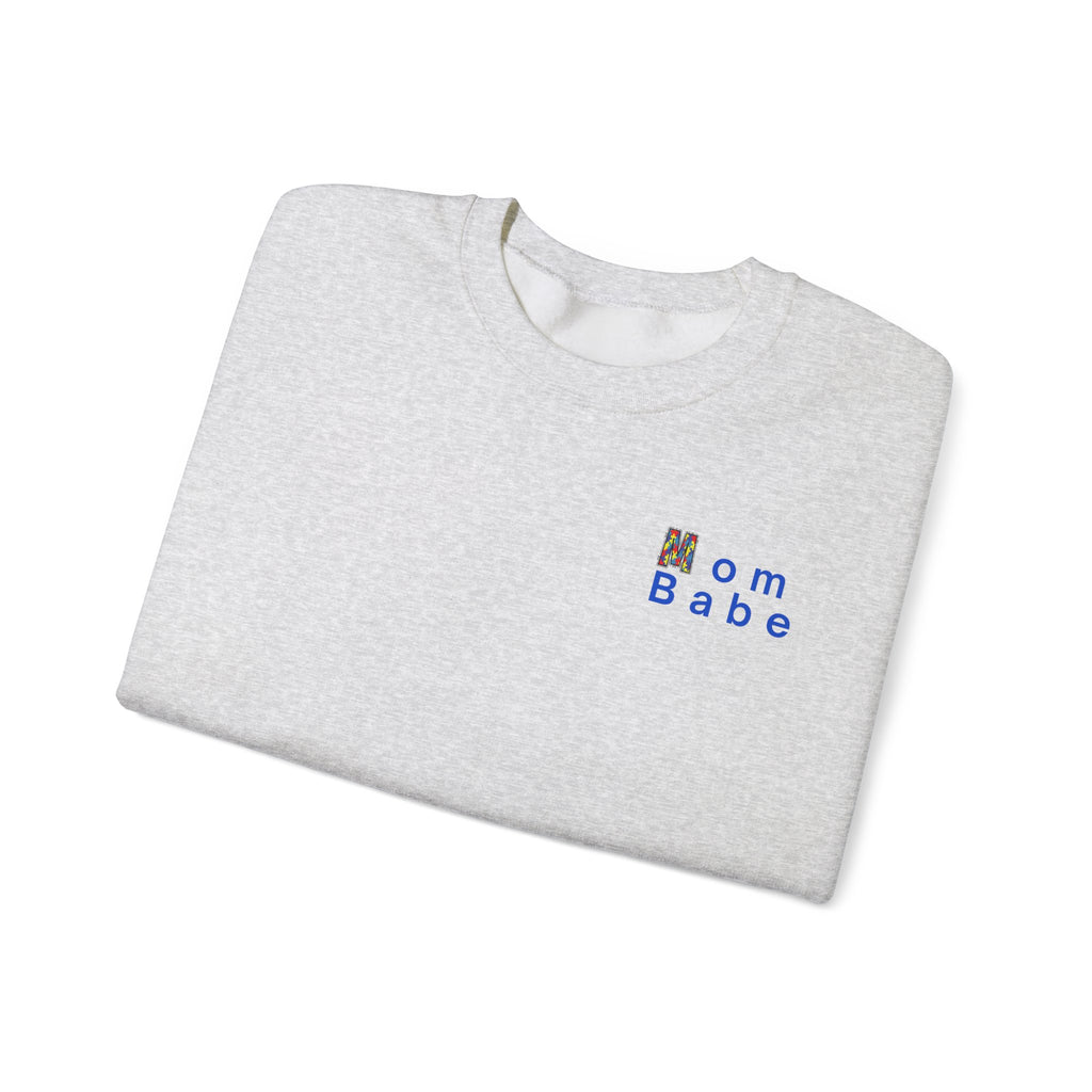 Mom Babe Autism Advocate - Graphic Sweatshirt