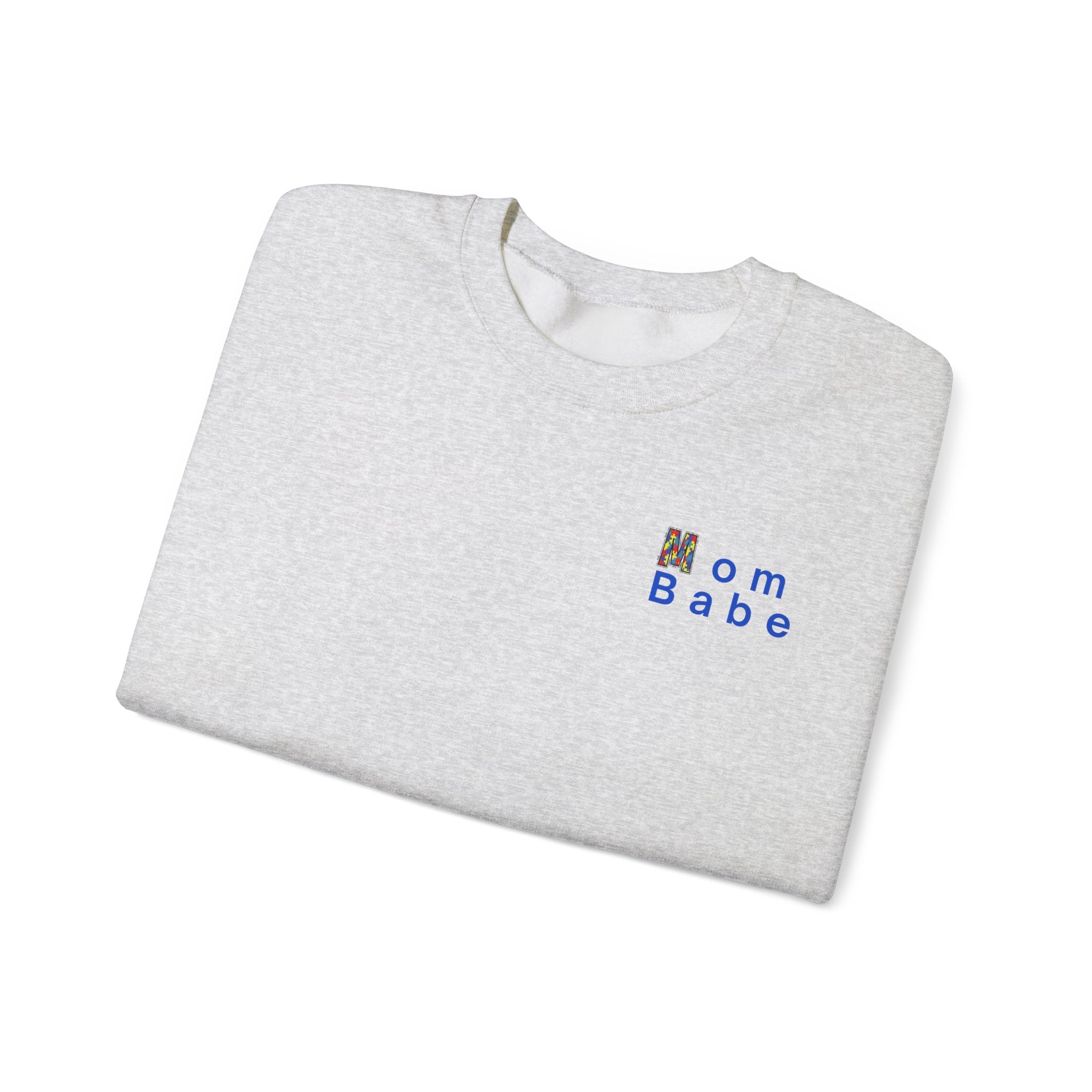 Mom Babe Autism Advocate - Graphic Sweatshirt