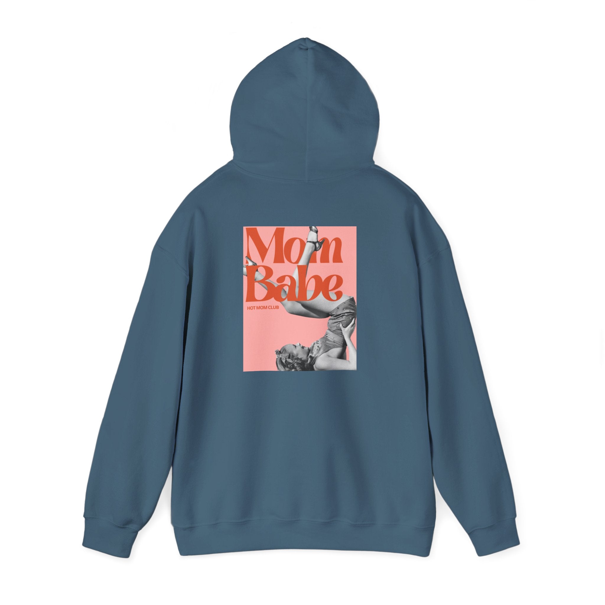 Mom Babe Hot Mom Club - Vintage Graphic Hoodies