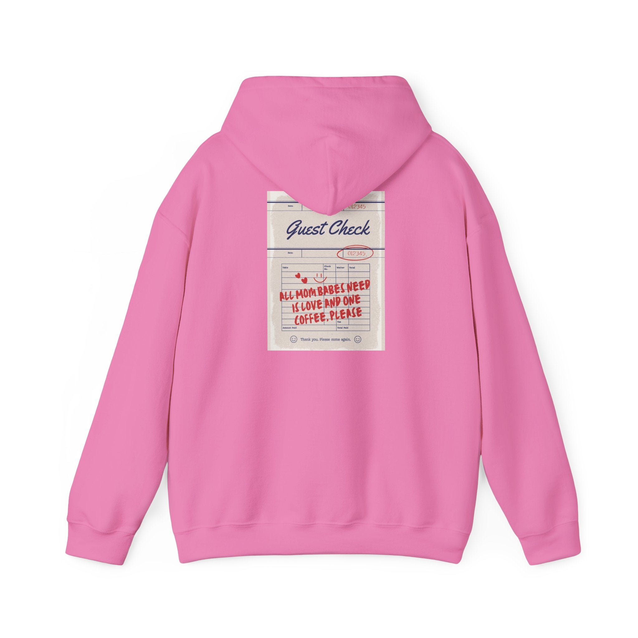 All Mom Babes Need - Graphic Check Hoodie