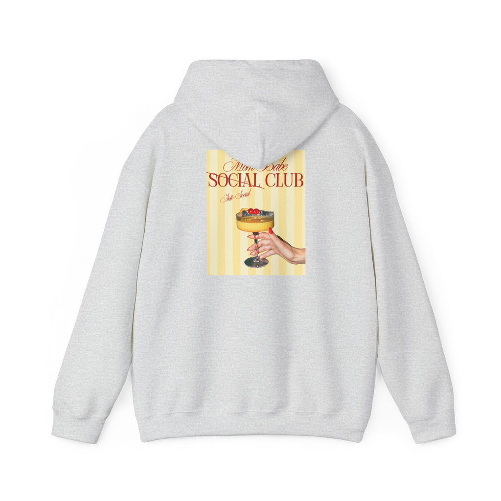 Mom Babe Anti-Social Club - Cocktail Graphic Hoodie