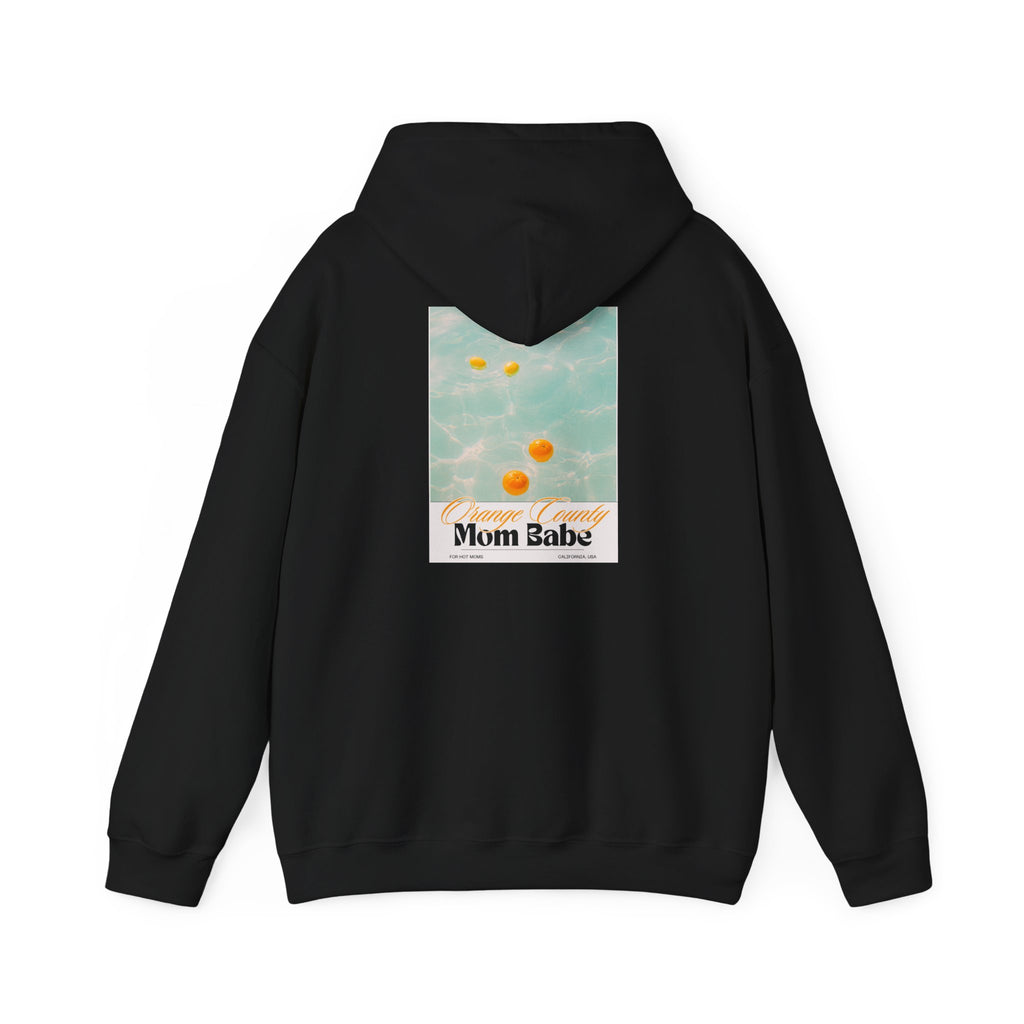 Orange County Mom Babe - Pool Graphic Hoodie