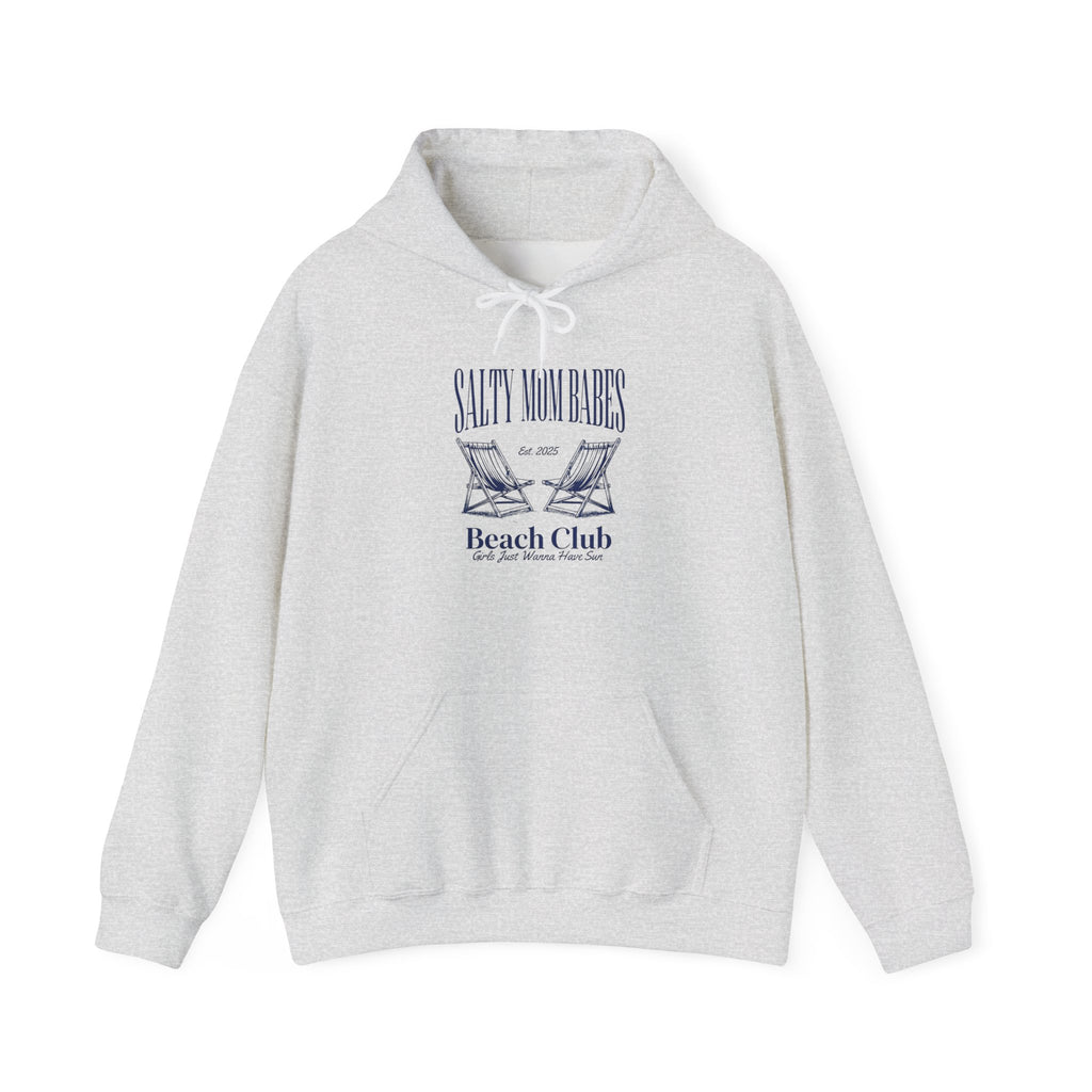 Salty Mom Babes Beach Club- Girls Just Wanna Have Sun Graphic Hoodie