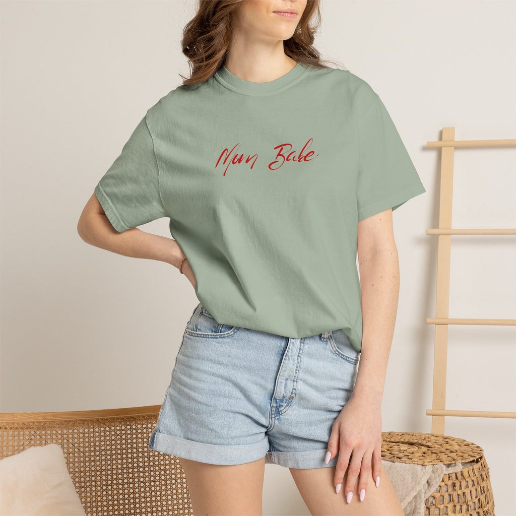Fit Mom Social Club - Mom Babe Tee Red