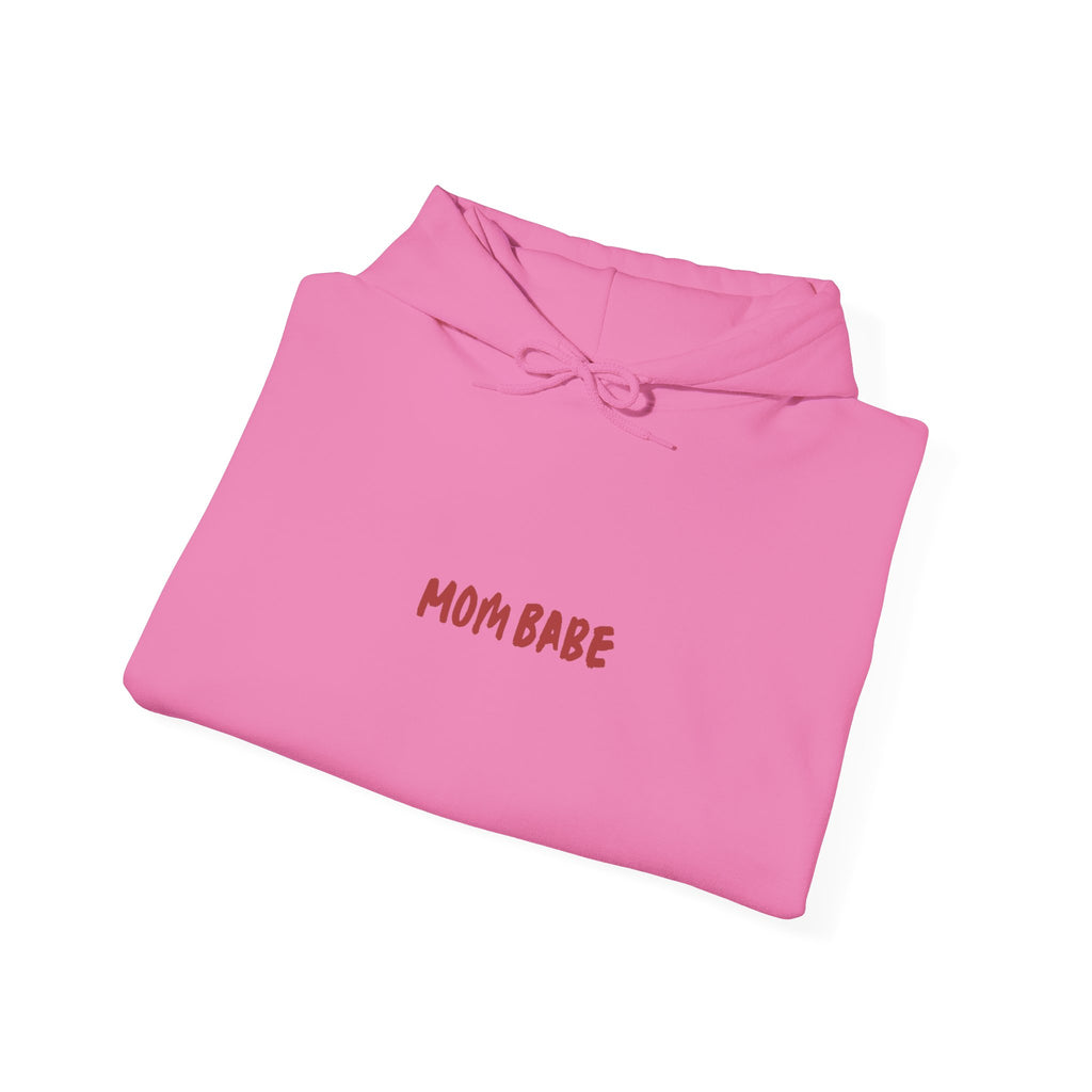 All Mom Babes Need - Graphic Check Hoodie