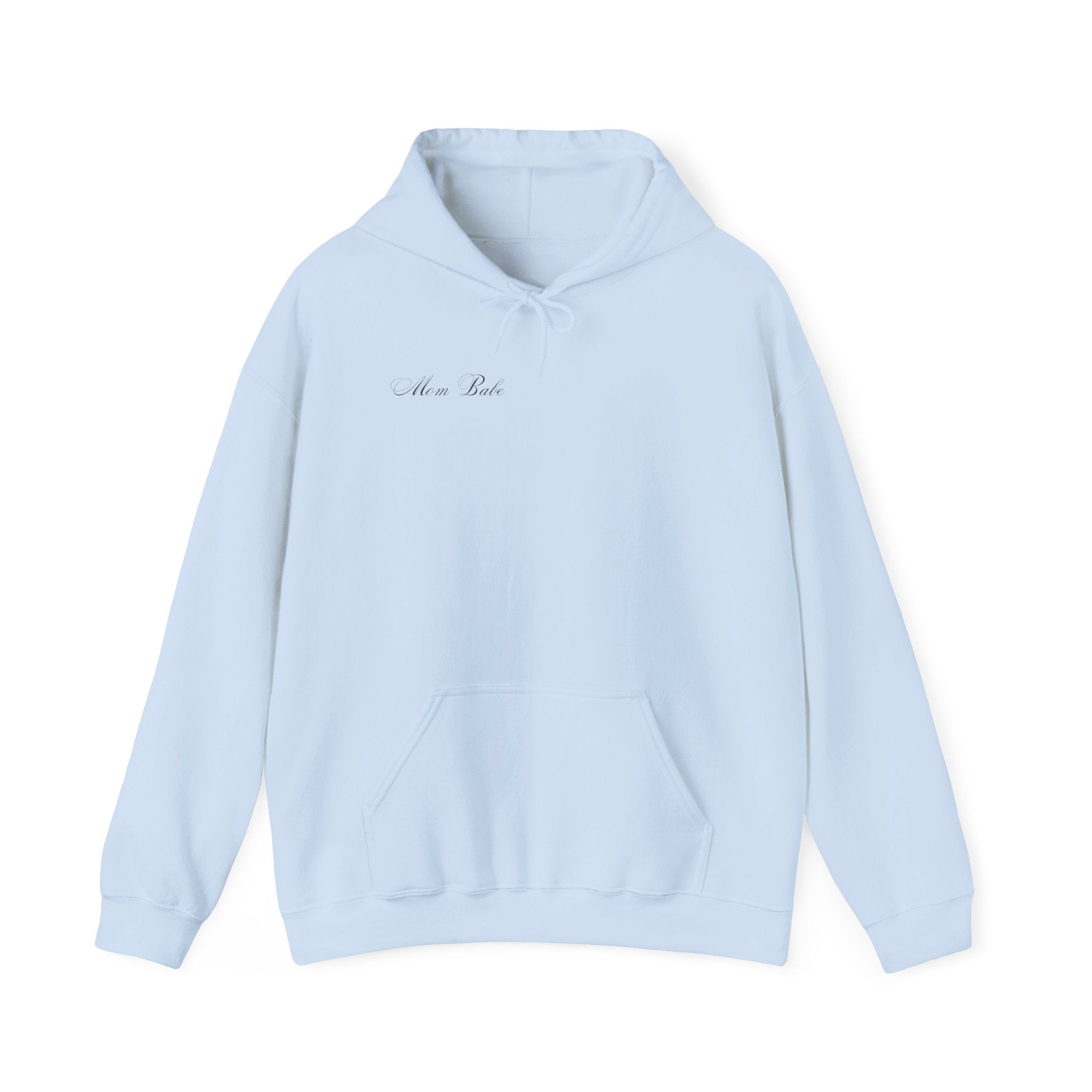 Caffeinated Mom Babe Club - Heart Spill Graphic Hoodie