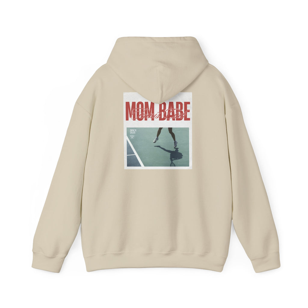 Mom Babe Tennis Club - Graphic Hoodie