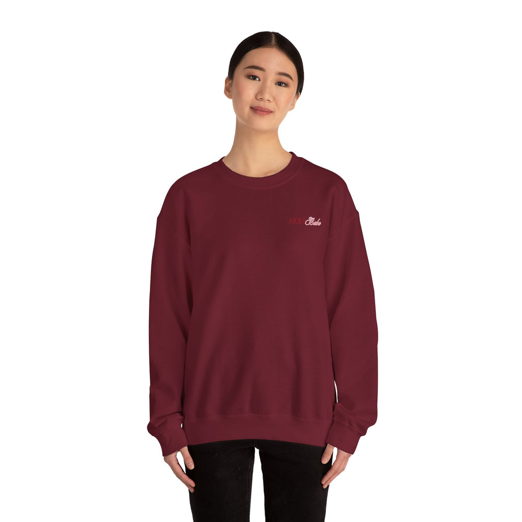 Boss Mom Babe — Vintage Retro Graphic Sweatshirt