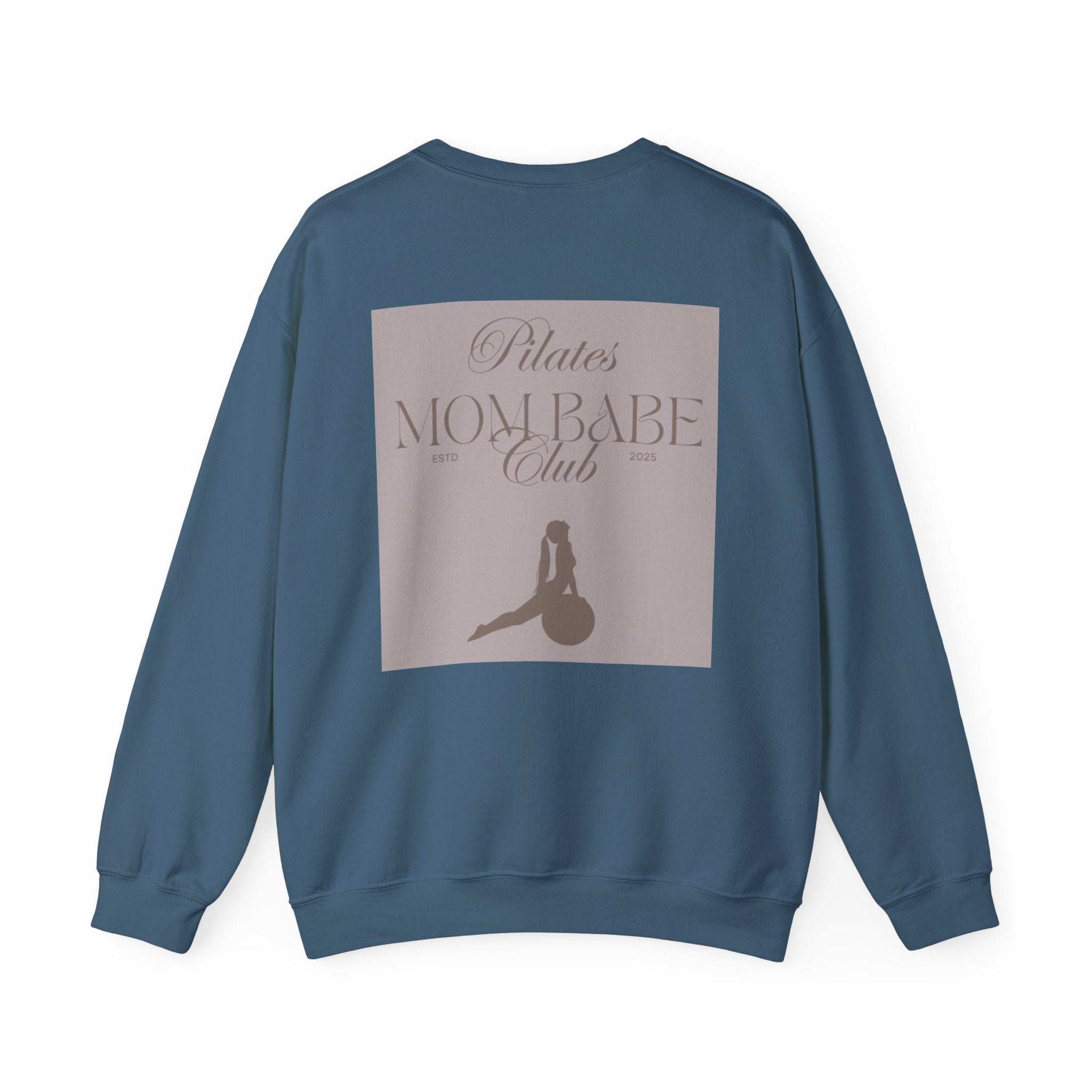 Pilates Mom Babe Club — Workout Graphic Sweatshirt