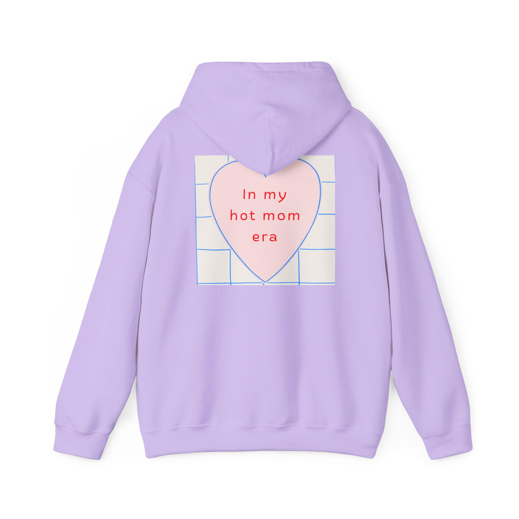 In My Hot Mom Era - Heart Graphic Hoodie