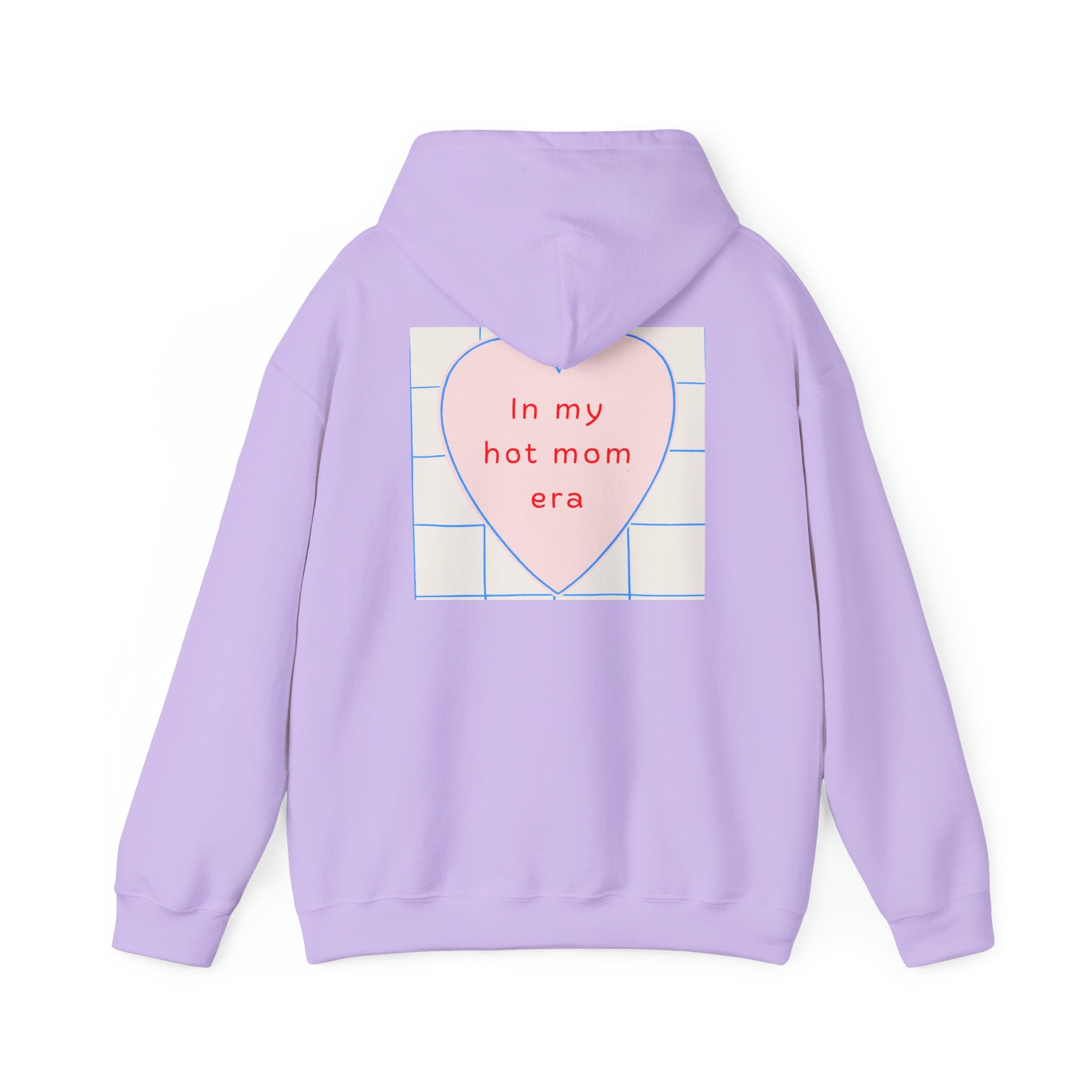 In My Hot Mom Era - Heart Graphic Hoodie