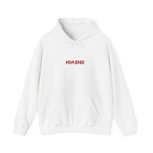 All Mom Babes Need - Graphic Check Hoodie