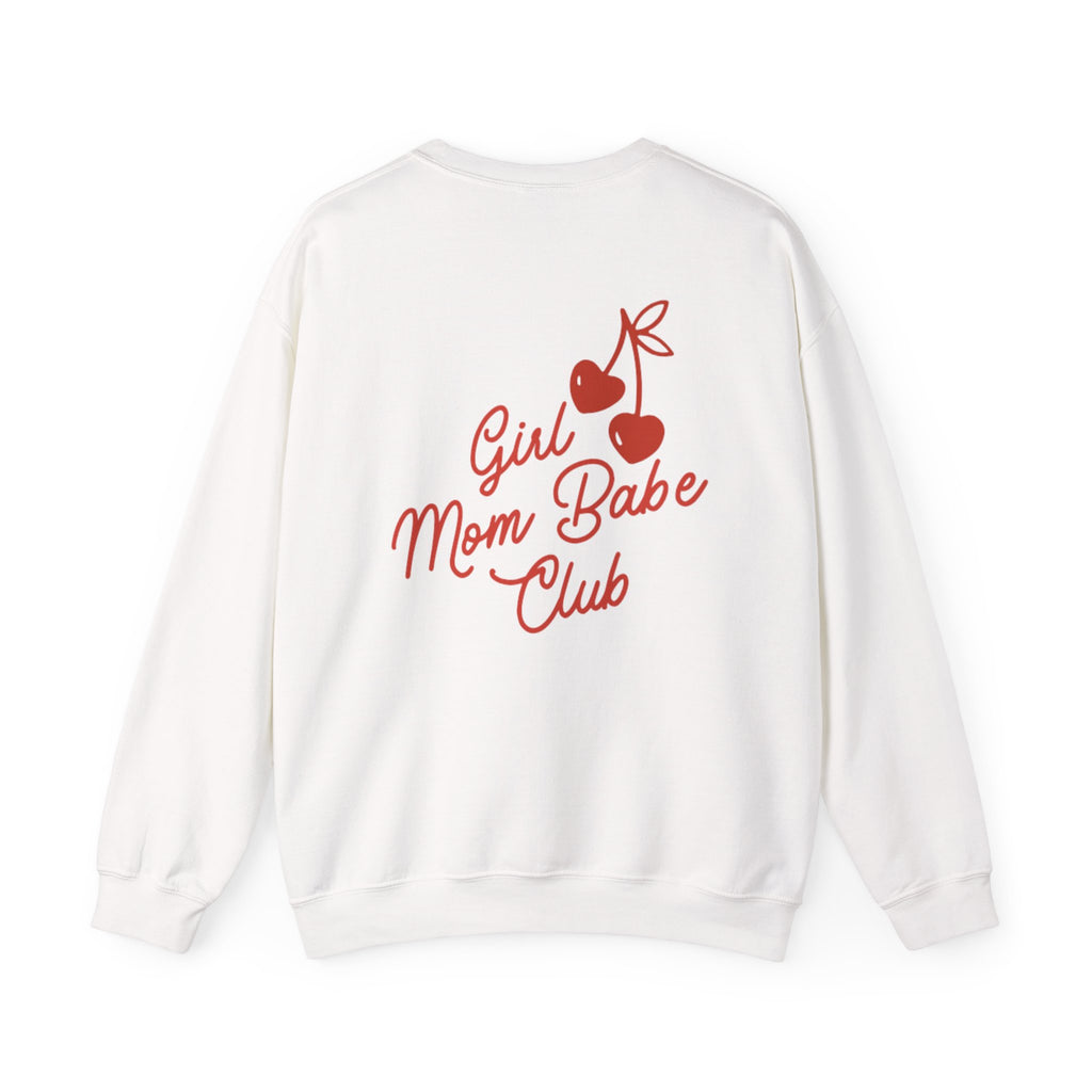 Girl Mom Babe Club - Cherry Graphic Sweatshirt