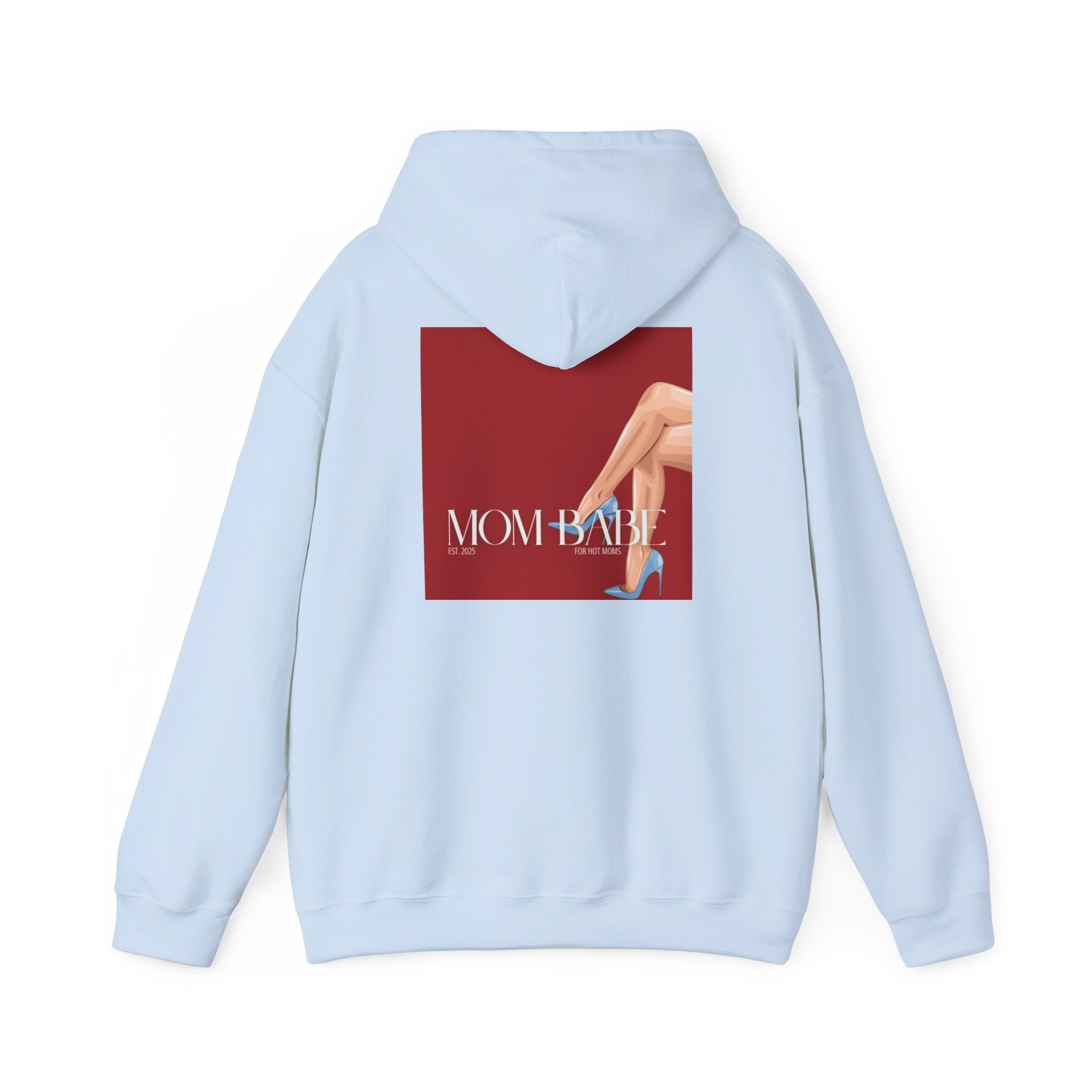 Mom Babe For Hot Moms - Blue Heels Graphic Hoodie