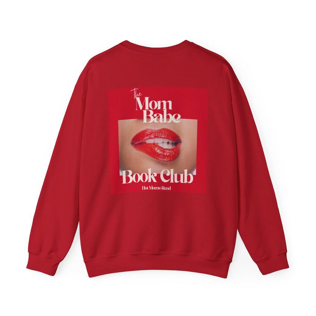 Mom Babe Book Club - Hot Moms Read Graphic Sweatshirt