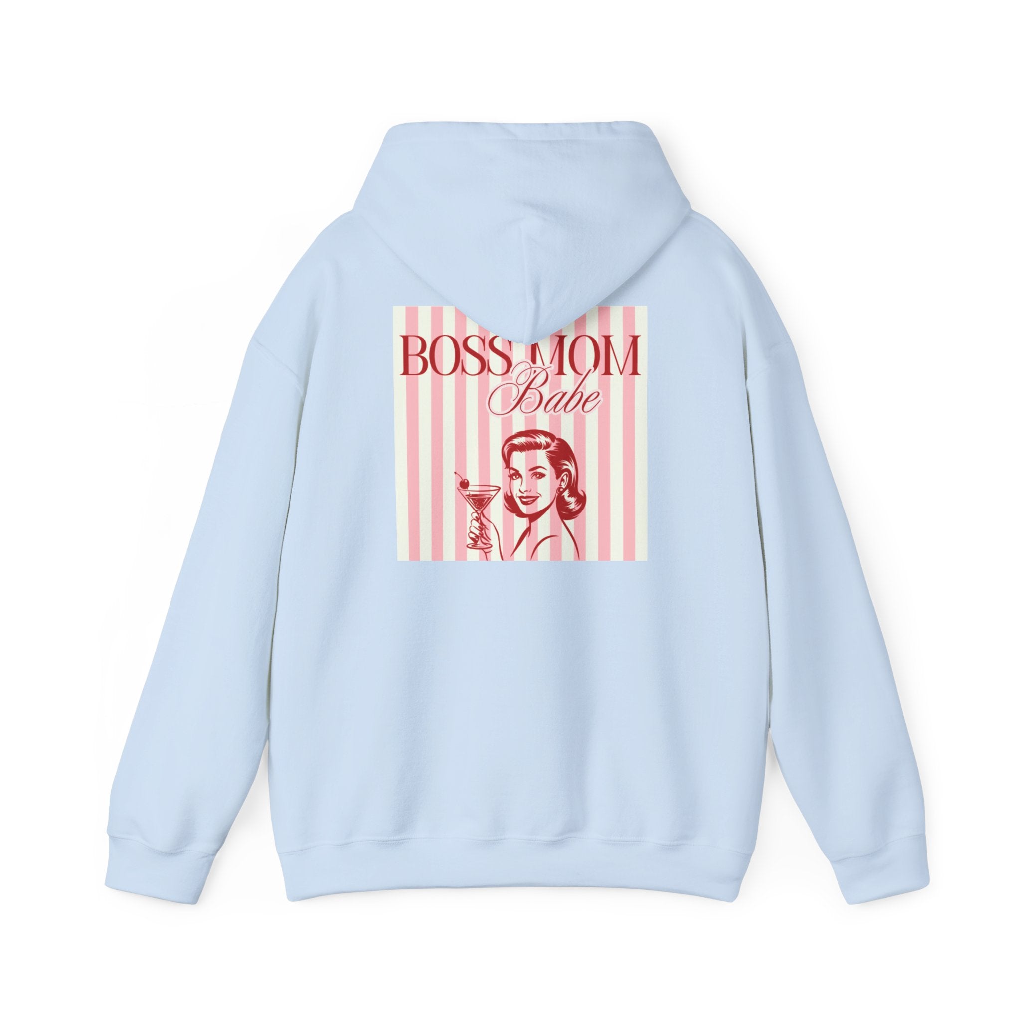 Boss Mom Babe — Vintage Retro Graphic Hoodie
