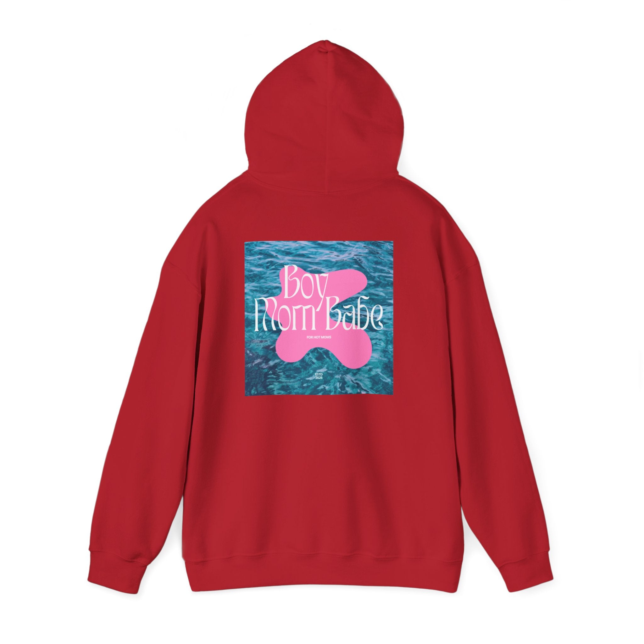 Boy Mom Babe — Water Graphic Hoodie
