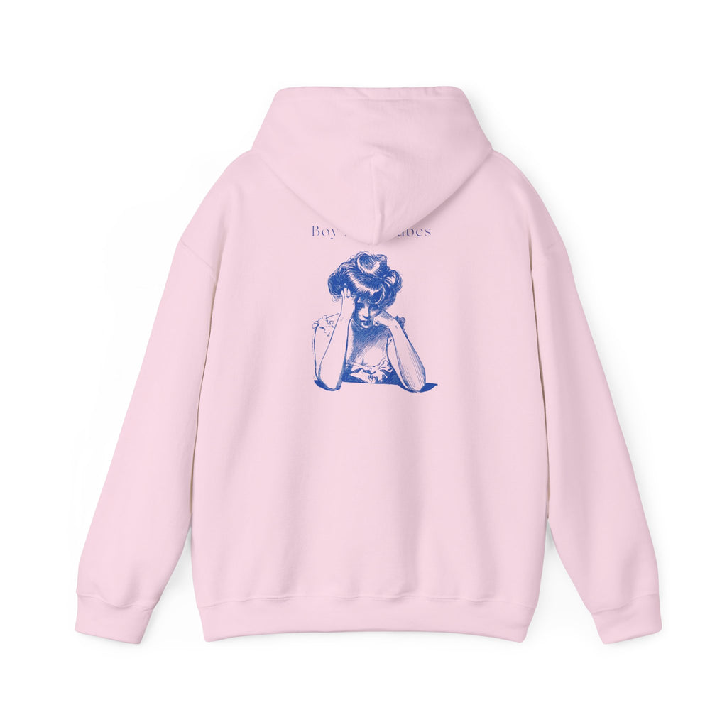Boy Mom Babe - Vintage Graphic Hoodie