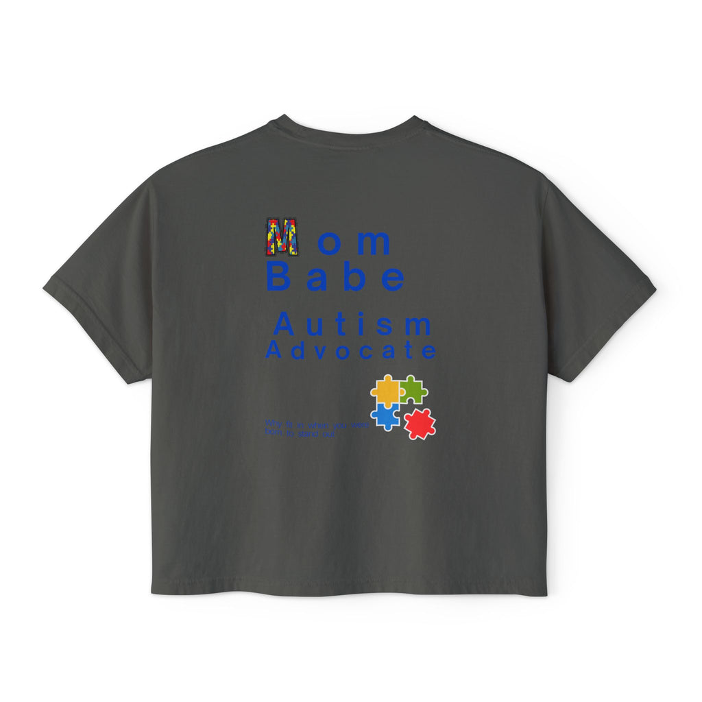 Mom Babe Autism Advocate - Graphic Tee