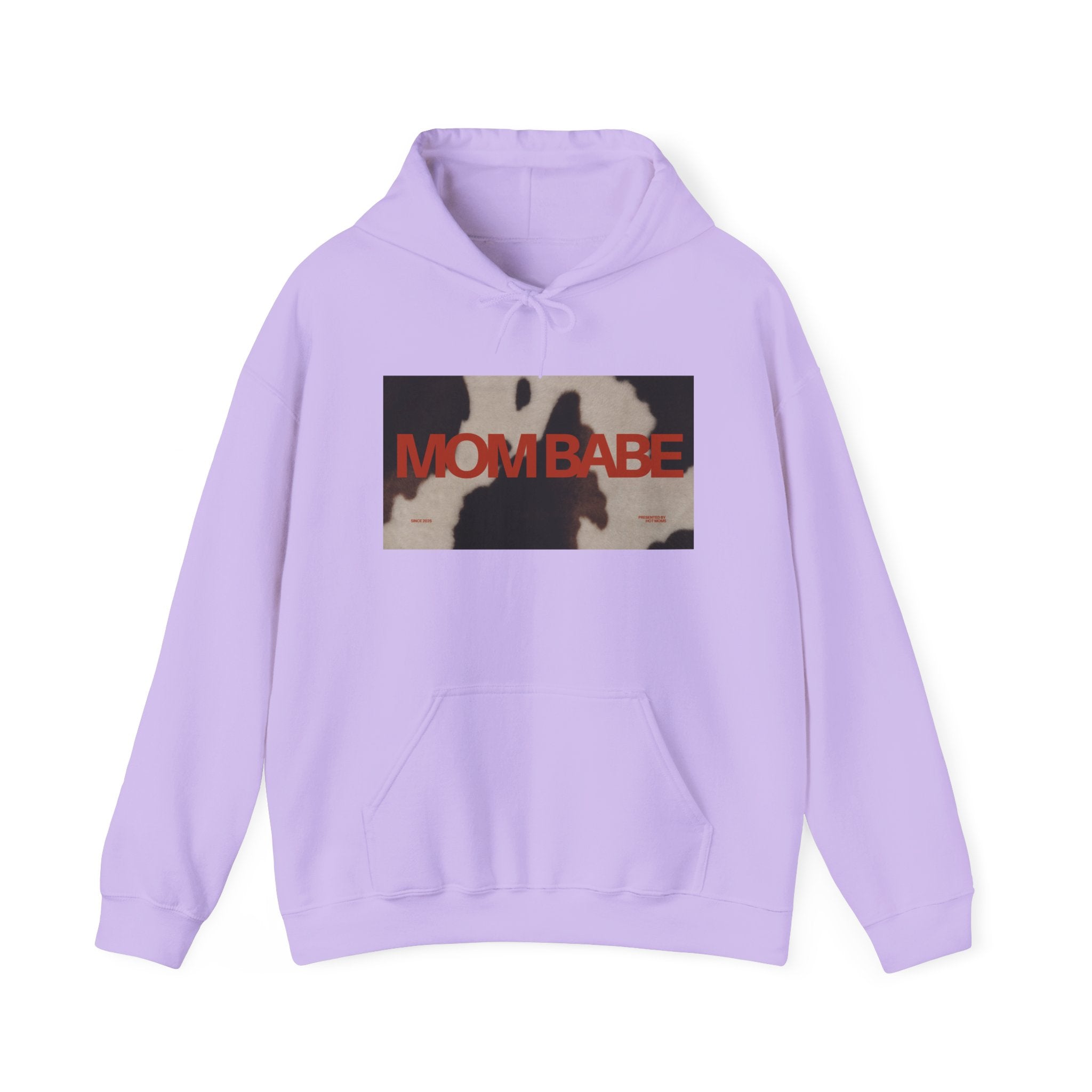 Mom Babe — Cowhide Graphic Hoodie
