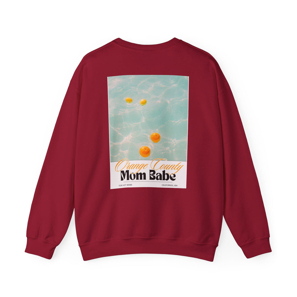 Orange County Mom Babe - Pool Graphic Sweatshirt