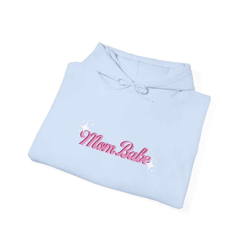 Mom Babe Club - For Hot Moms — Pink Graphic Hoodie