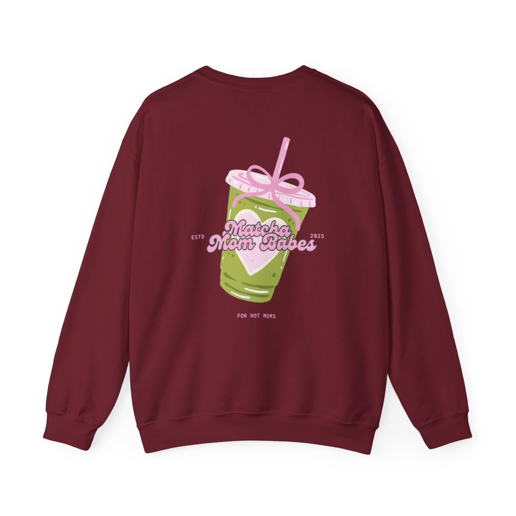 Matcha Mom Babes - Matcha Graphic Sweatshirt