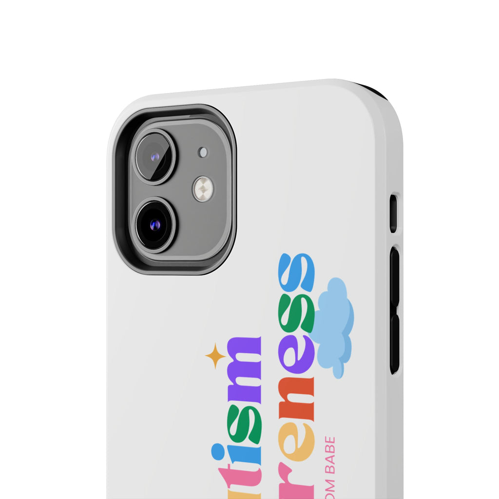 Copy of Autism Awareness and Acceptance — Checkered Heart Phone Case