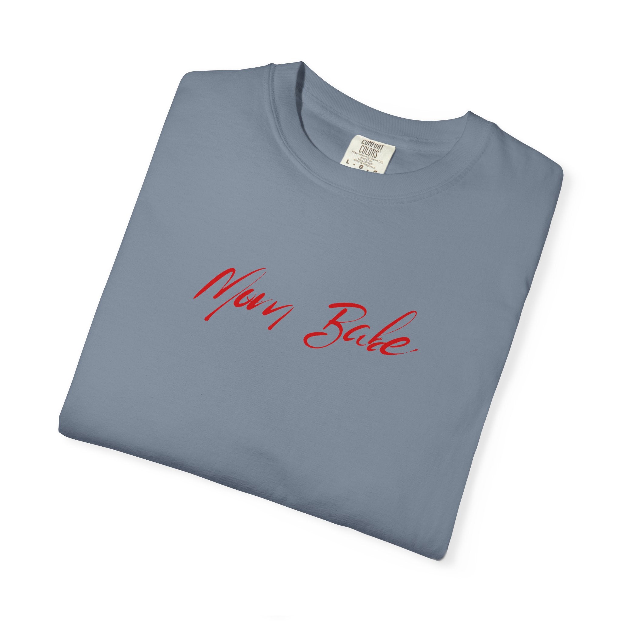 Fit Mom Social Club - Mom Babe Tee Red
