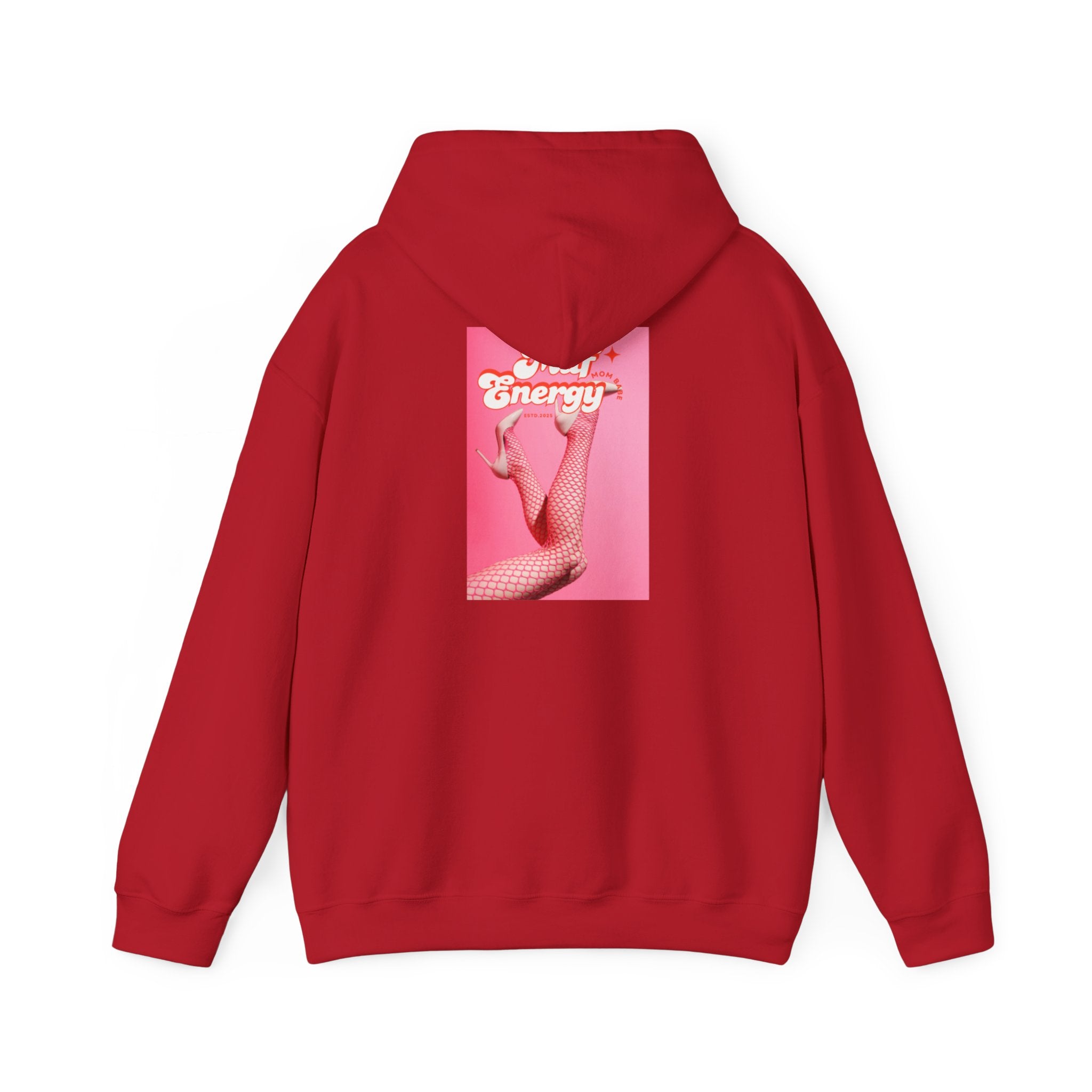 MILF Energy Mom Babe — Fishnet Graphic Hoodie