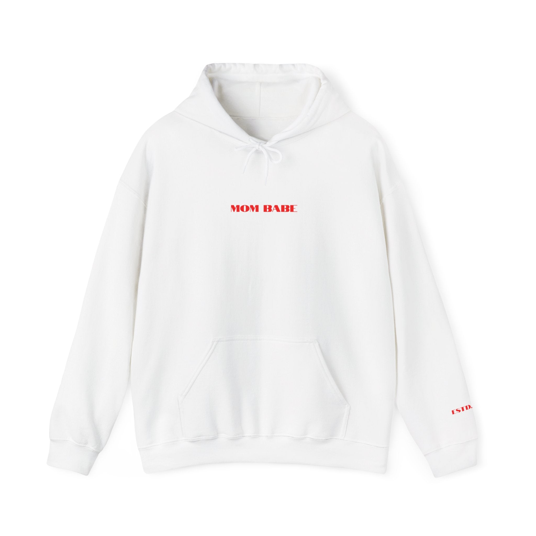 Gym Mom Babe - Weight Graphic Hoodie