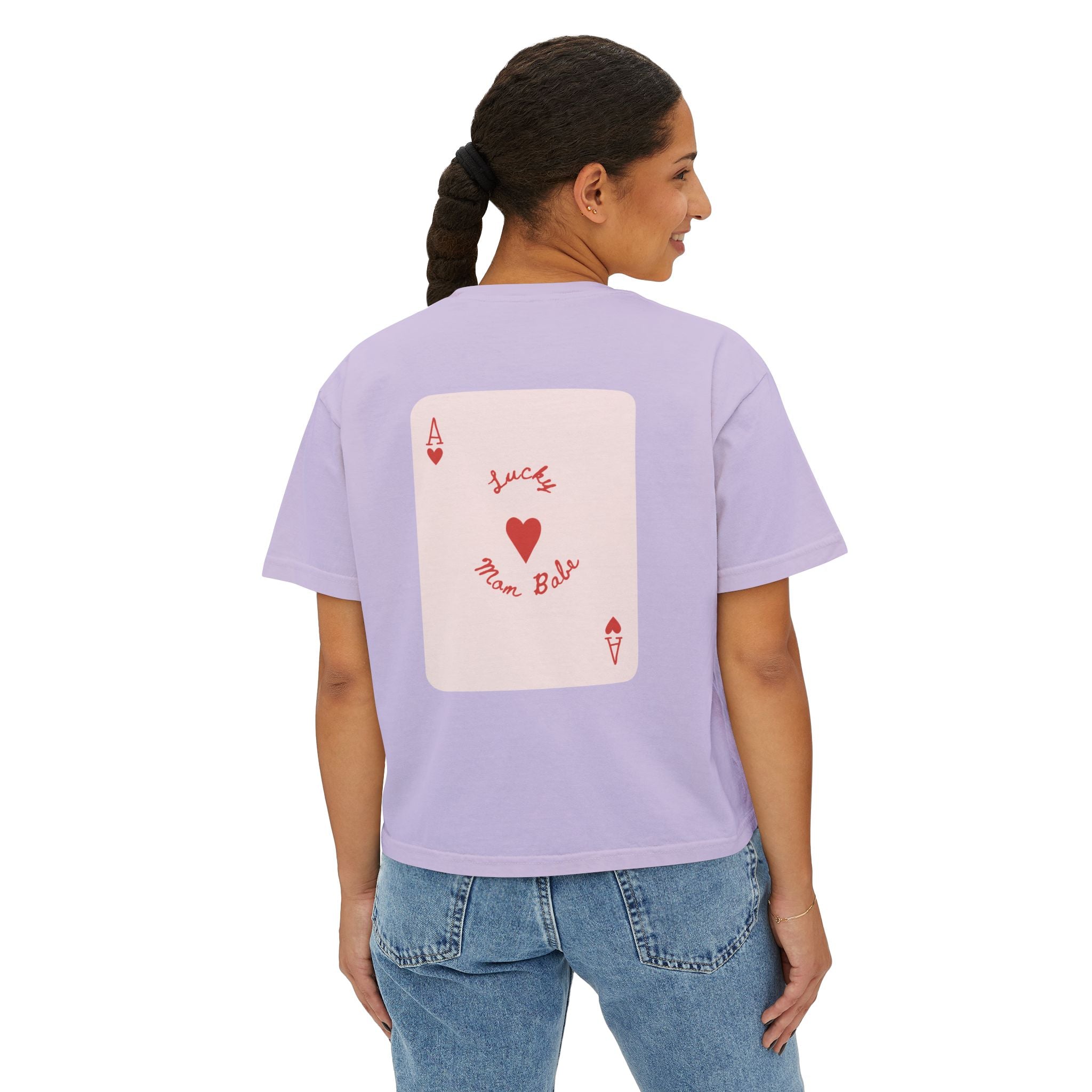 Copy of Lucky Mom Babe - Graphic Tee
