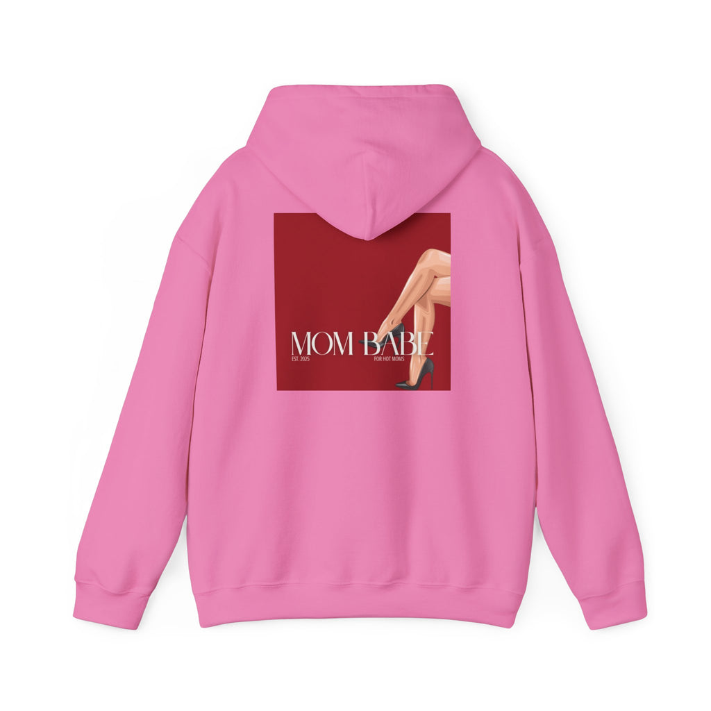 Mom Babe For Hot Moms - Black Heels Graphic Hoodie