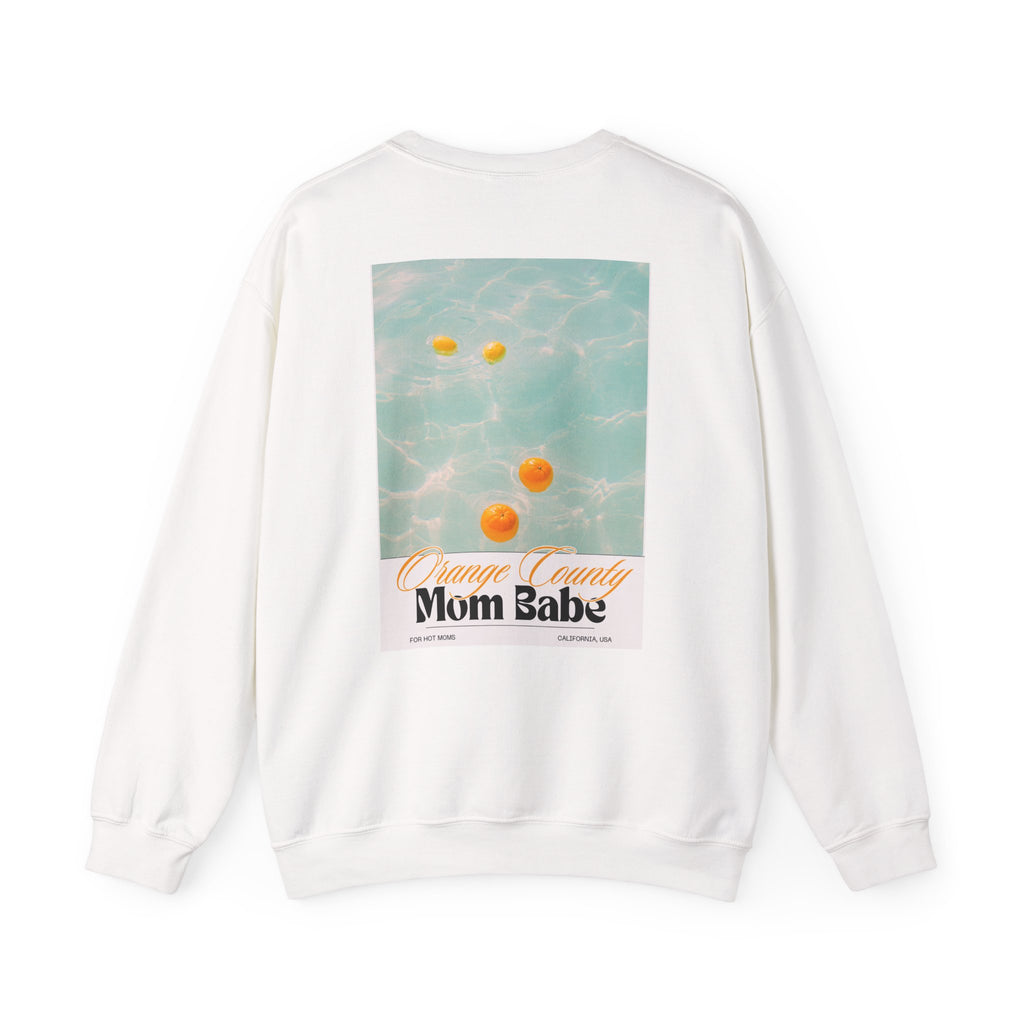 Orange County Mom Babe - Pool Graphic Sweatshirt