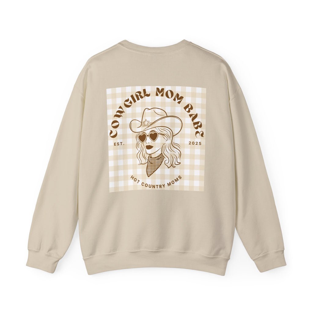 Cowgirl Mom Babe - Country Graphic Sweatshirt