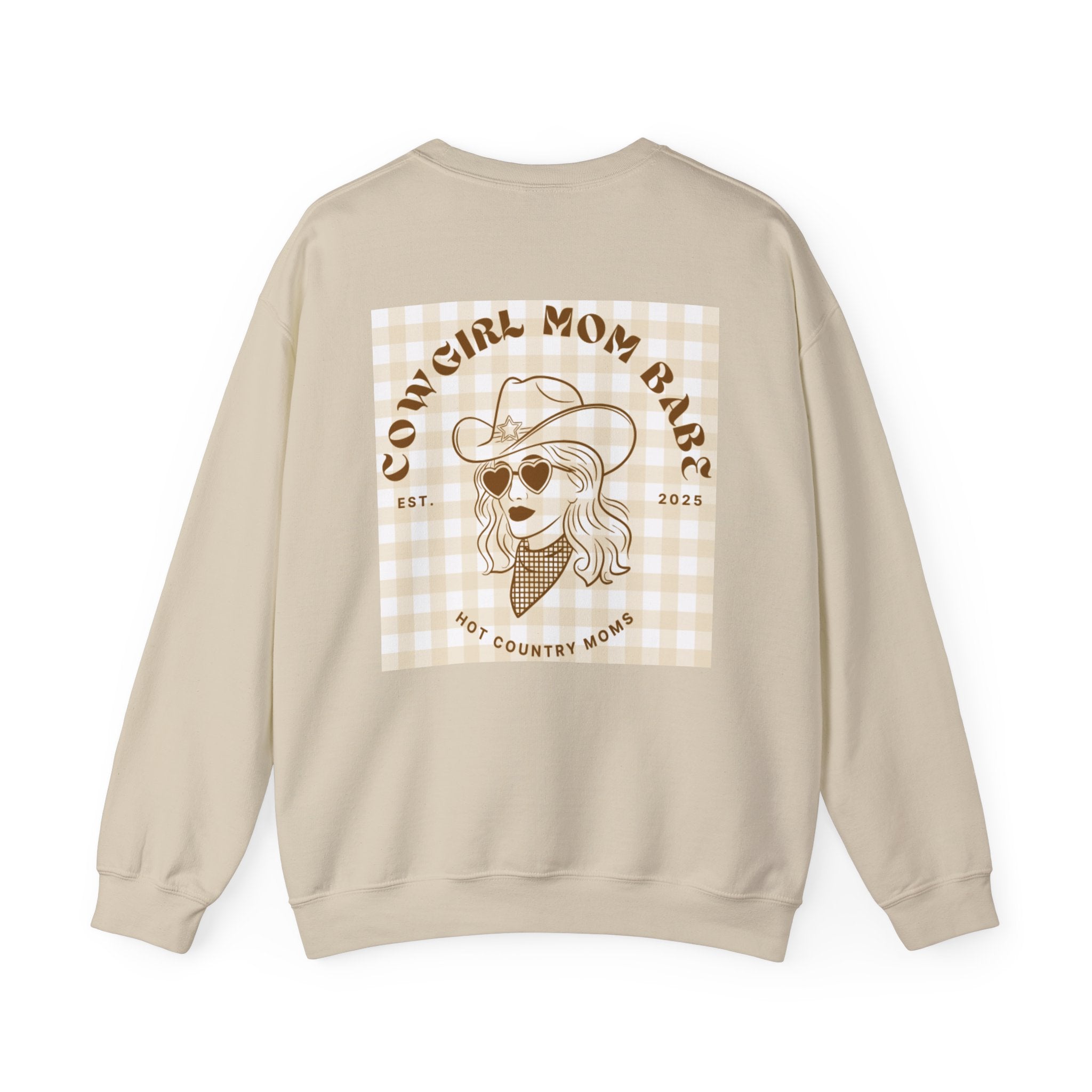 Cowgirl Mom Babe - Country Graphic Sweatshirt