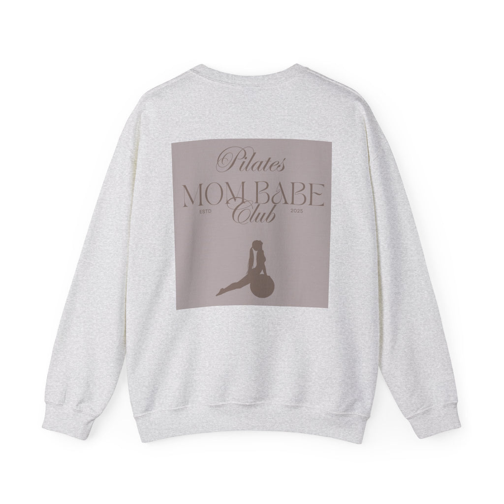Pilates Mom Babe Club — Workout Graphic Sweatshirt
