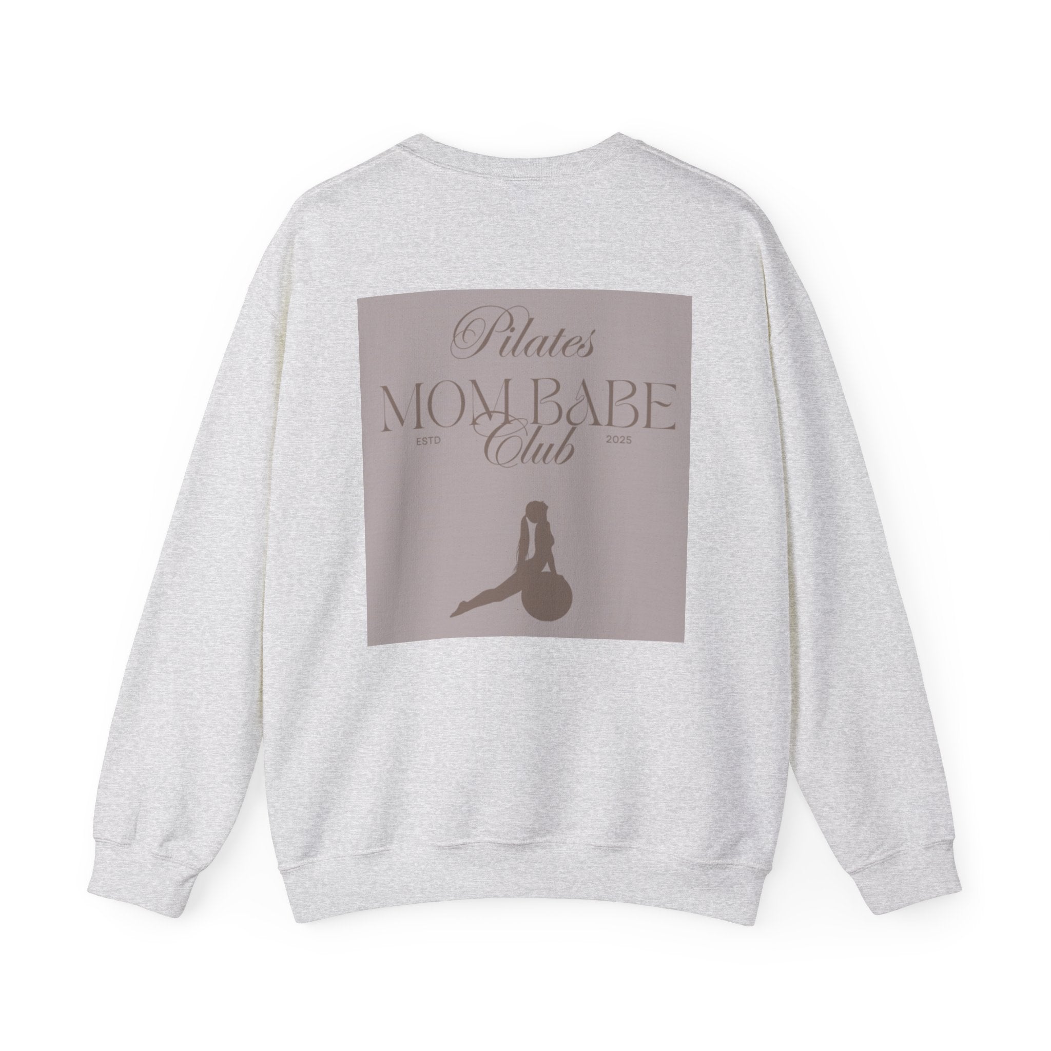 Pilates Mom Babe Club — Workout Graphic Sweatshirt