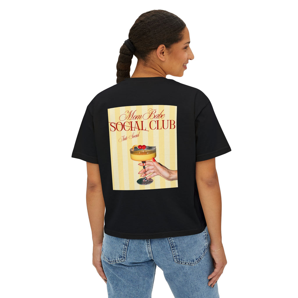 Mom Babe Anti-Social Club - Cocktail Graphic Tee