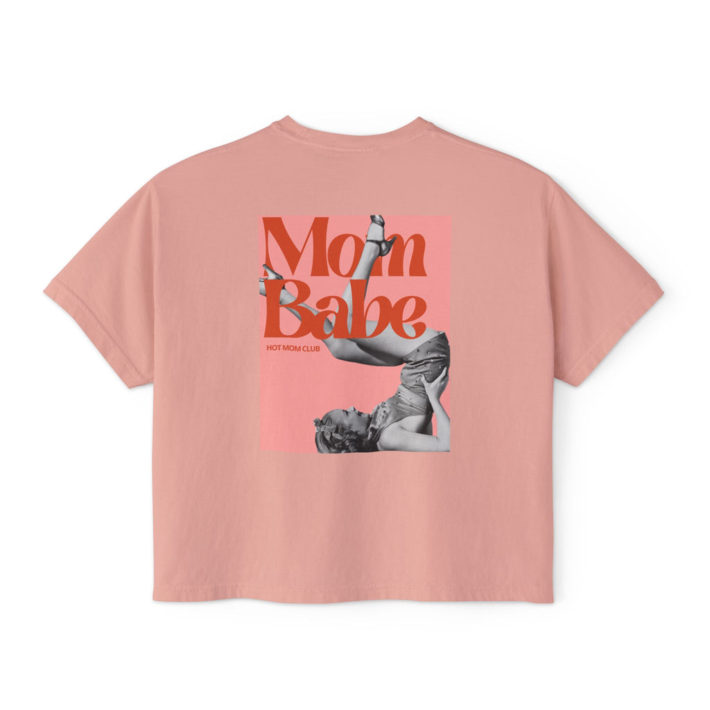 Mom Babe Hot Mom Club - Vintage Graphic Tee