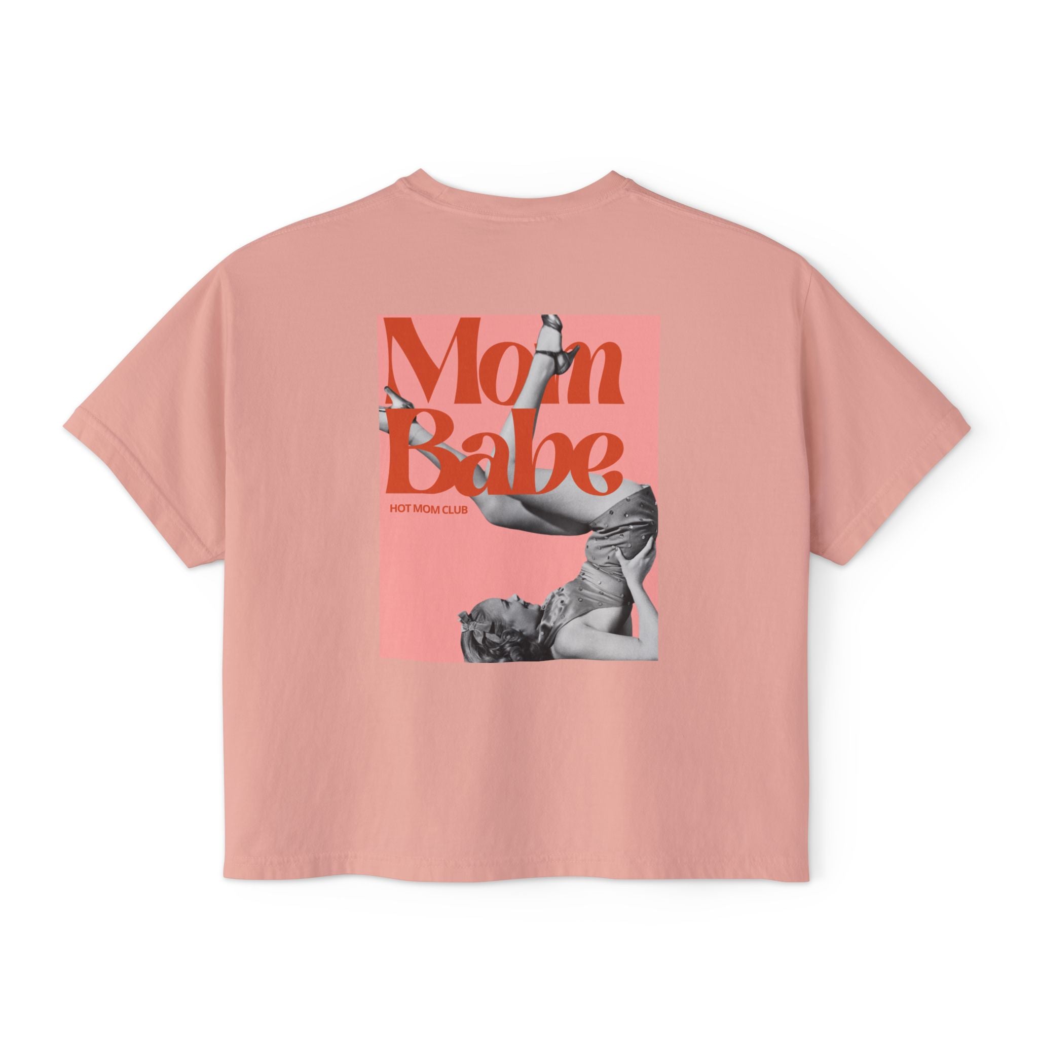 Mom Babe Hot Mom Club - Vintage Graphic Tee