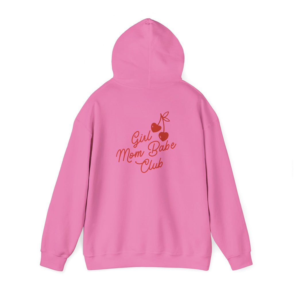 Girl Mom Babe Club - Cherry Graphic Hoodie