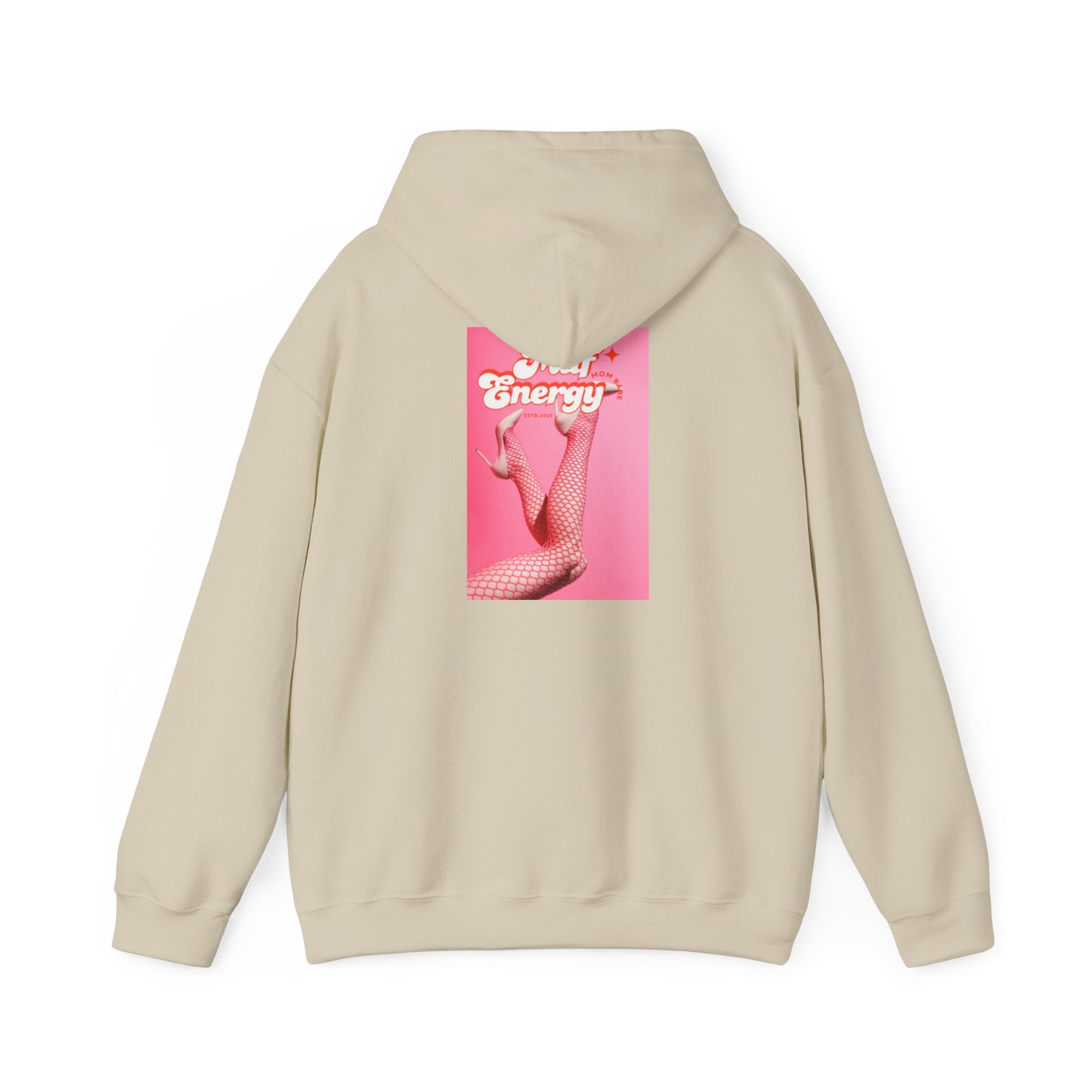 MILF Energy Mom Babe — Fishnet Graphic Hoodie