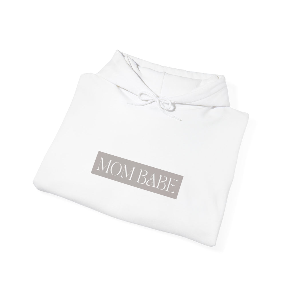 Pilates Mom Babe Club — Workout Graphic Hoodie (White Print)
