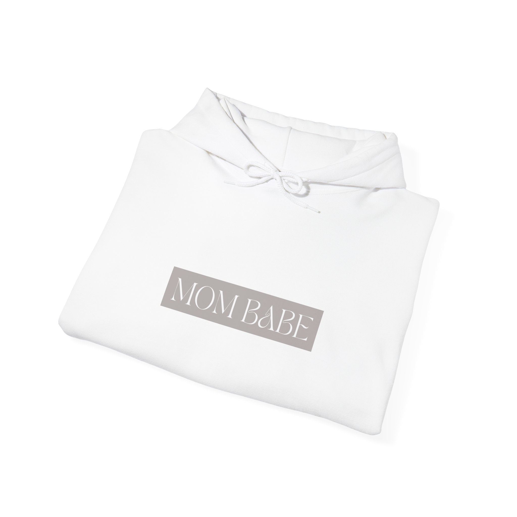 Pilates Mom Babe Club — Workout Graphic Hoodie (White Print)