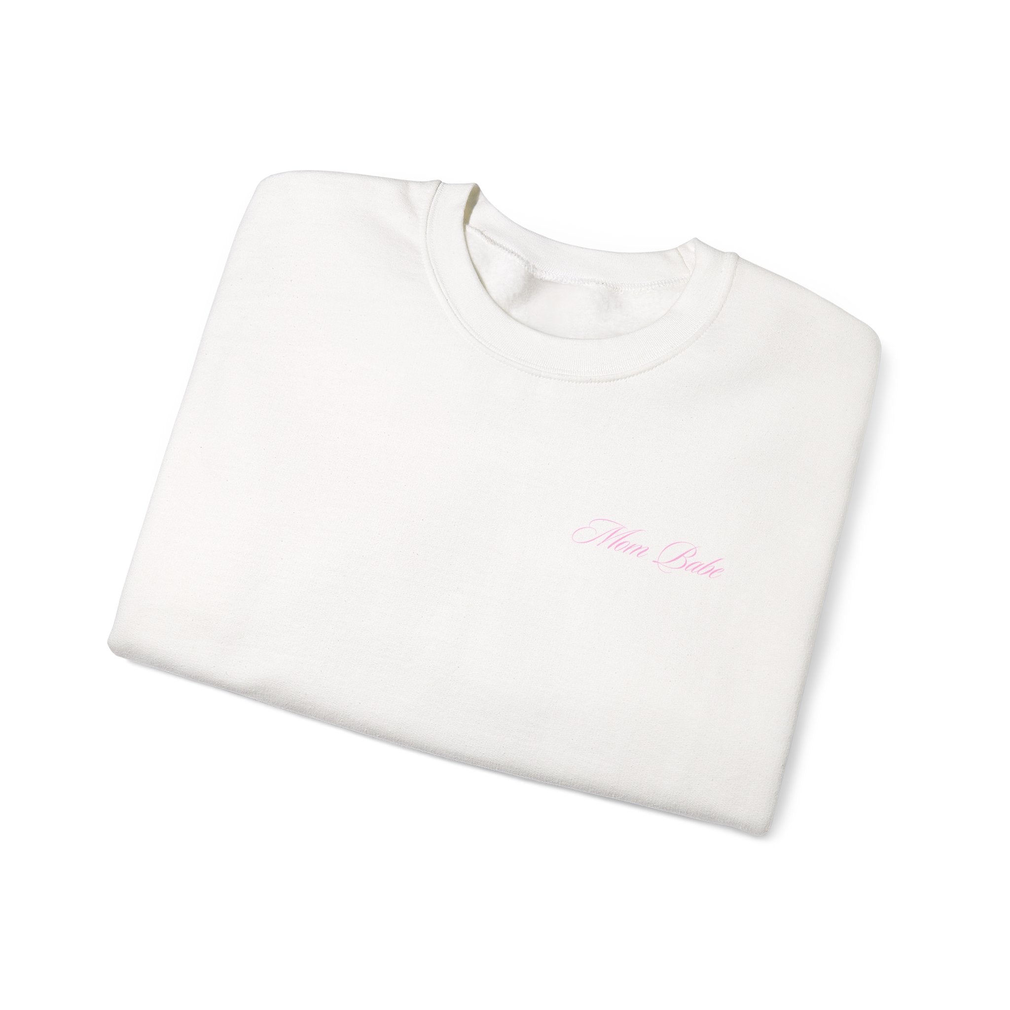 Girl Mom Babe - Cloudy Graphic Sweatshirt