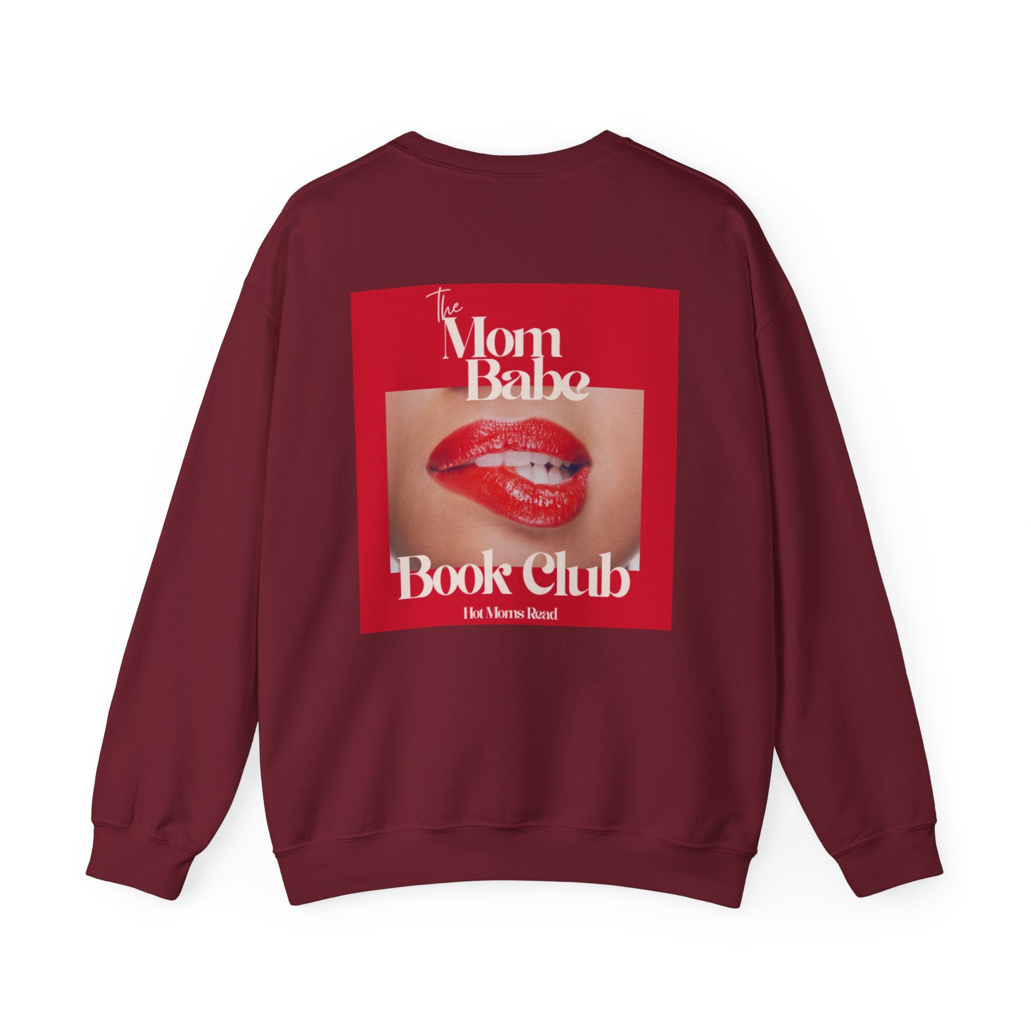 Mom Babe Book Club - Hot Moms Read Graphic Sweatshirt
