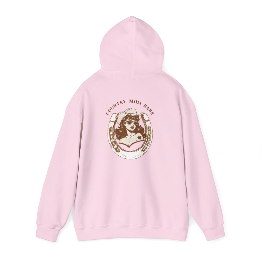 Country Mom Babe - Rodeo Cowgirl Graphic Hoodie
